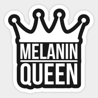 Melanin Queen Sticker